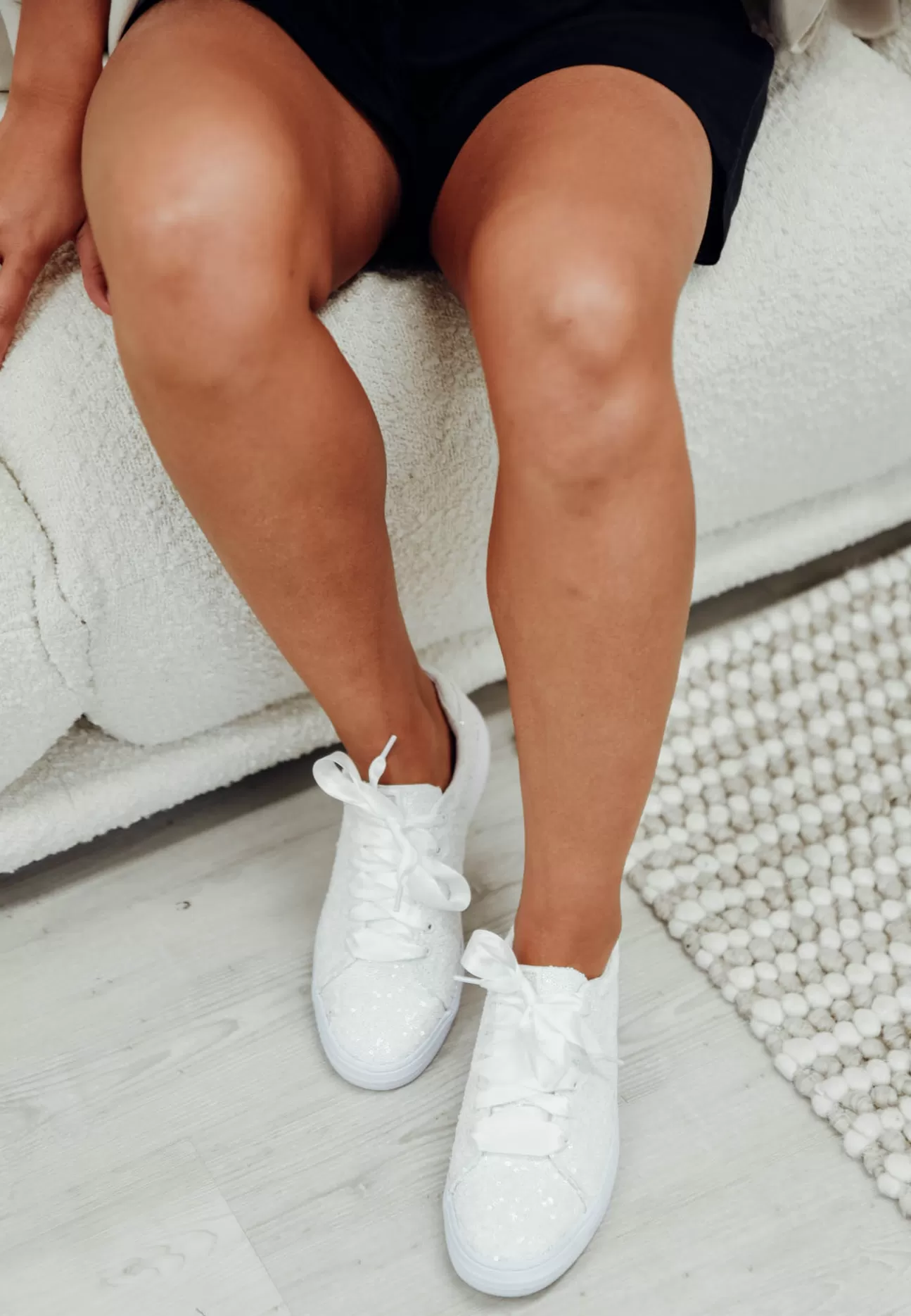 Keds Alley White Sequin Sneaker Store