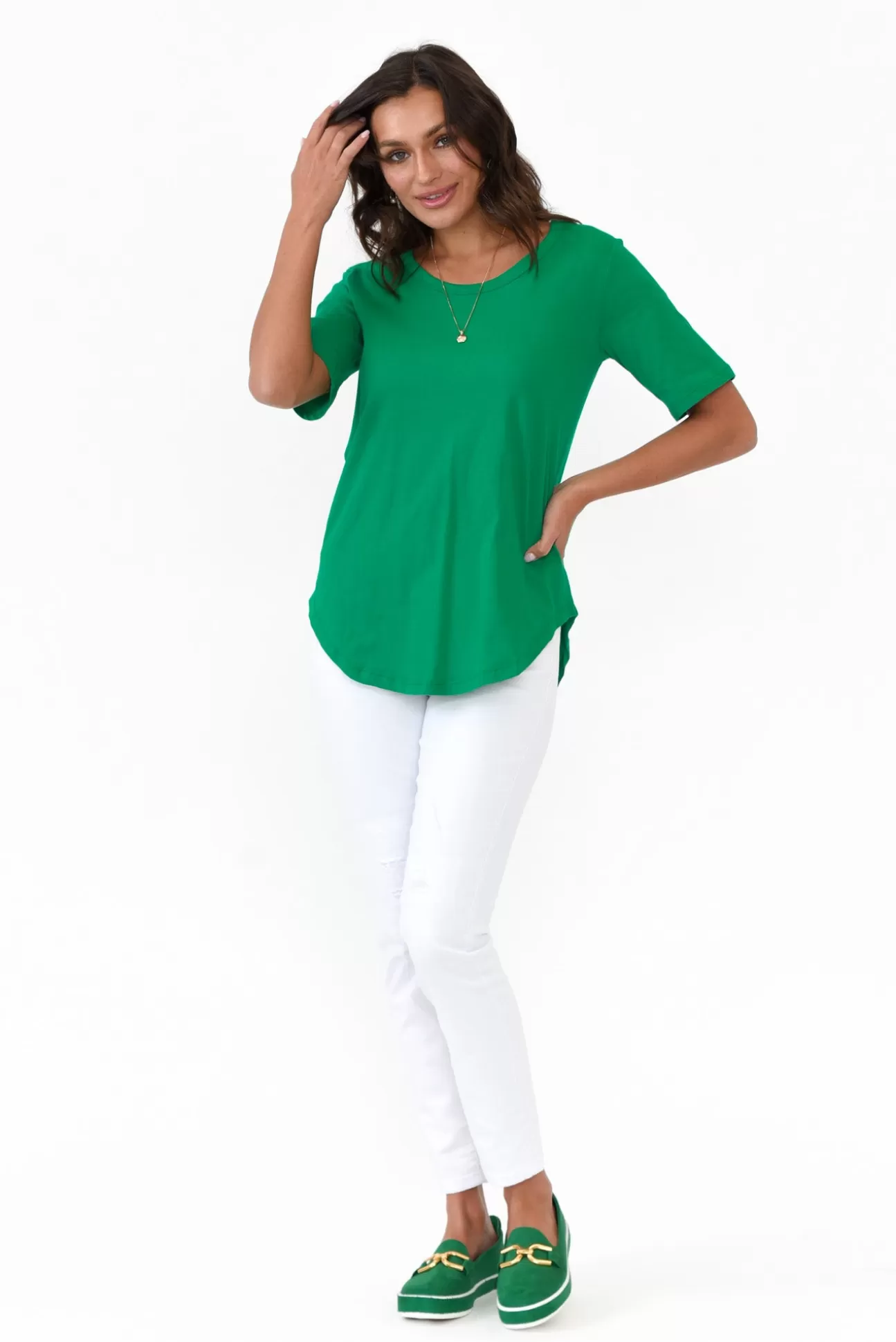 Betty Basics Ariana Jade Cotton Tee Best Sale