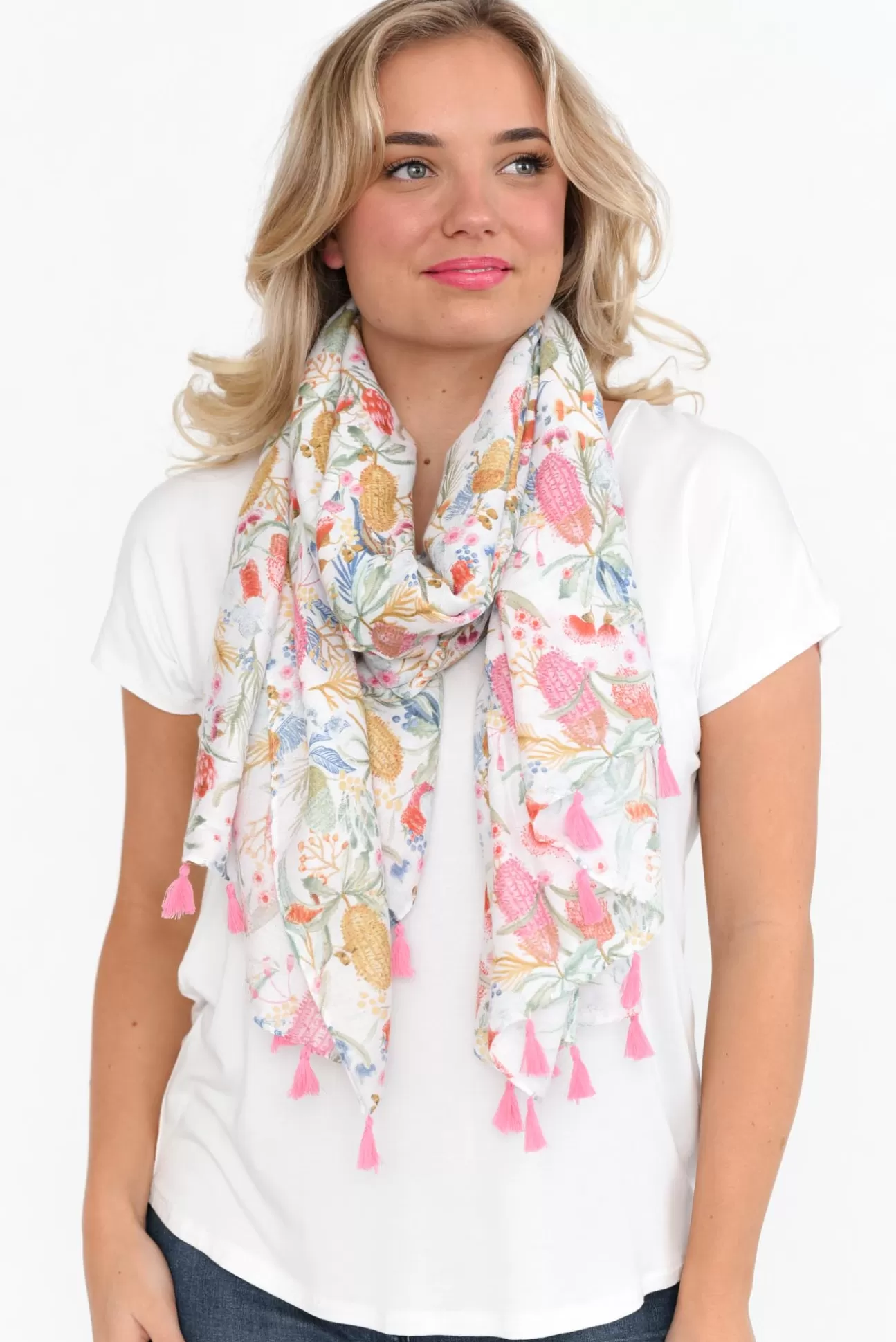 Enhance Beata Multi Banksia Scarf Cheap