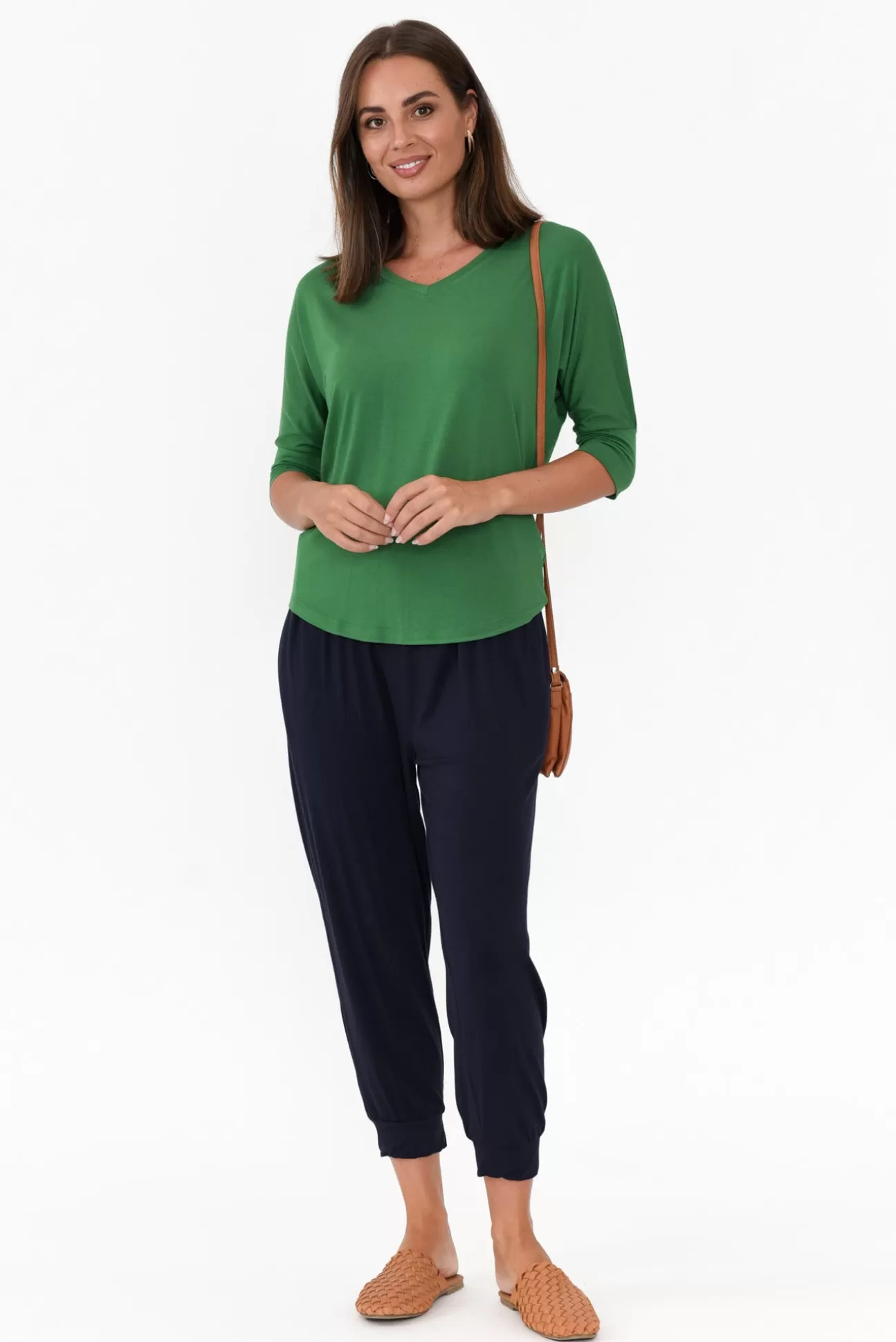 Bamboo Body Betsy Green Bamboo Top New