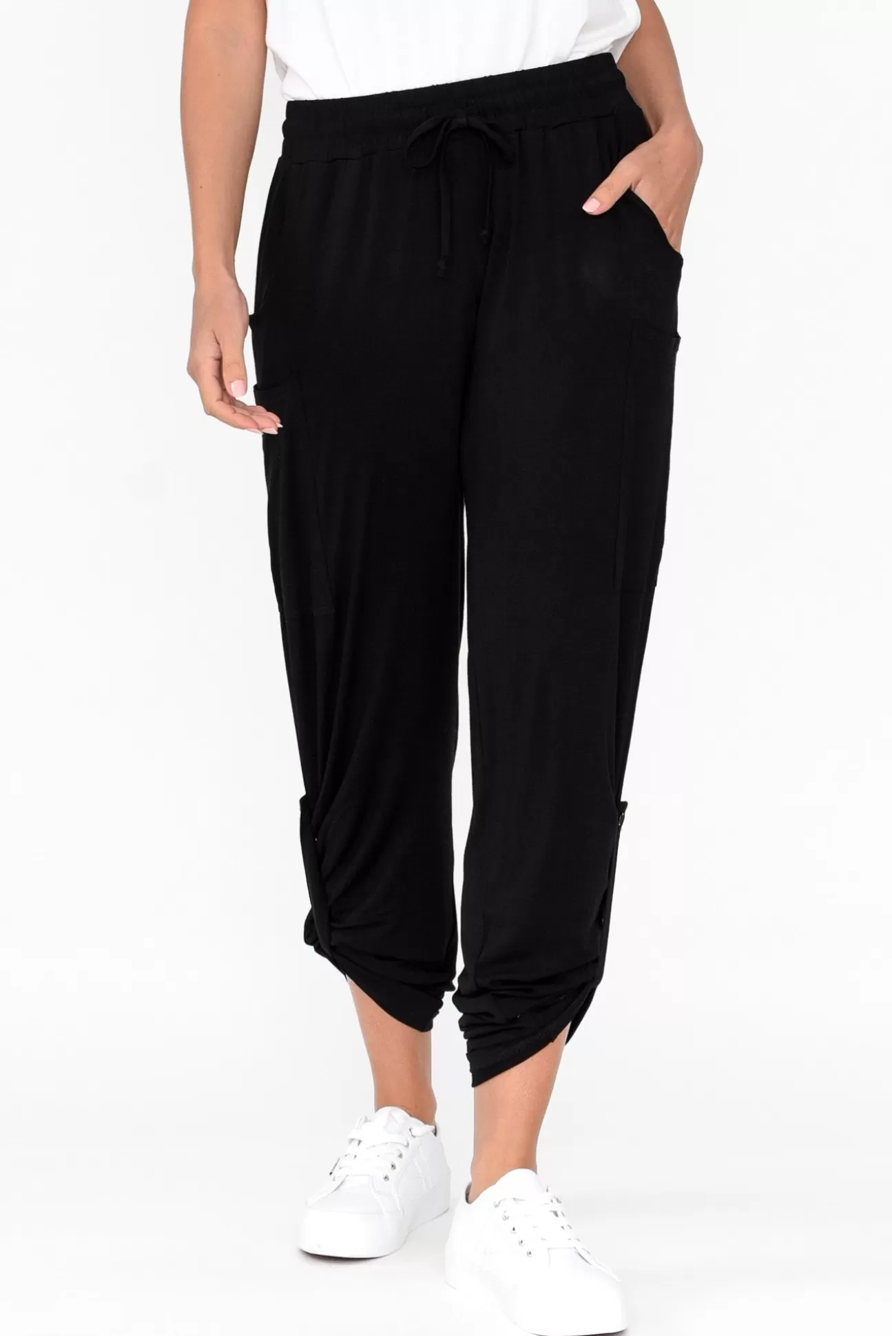 Bamboo Body Black Bamboo Pocket Pant Cheap