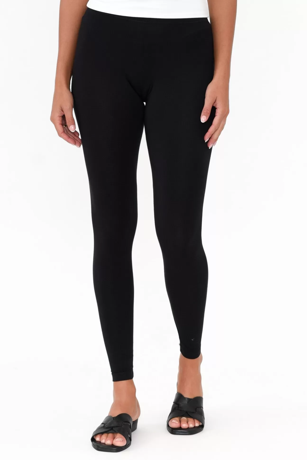 Tani Black Micro Modal Stretch Legging Clearance