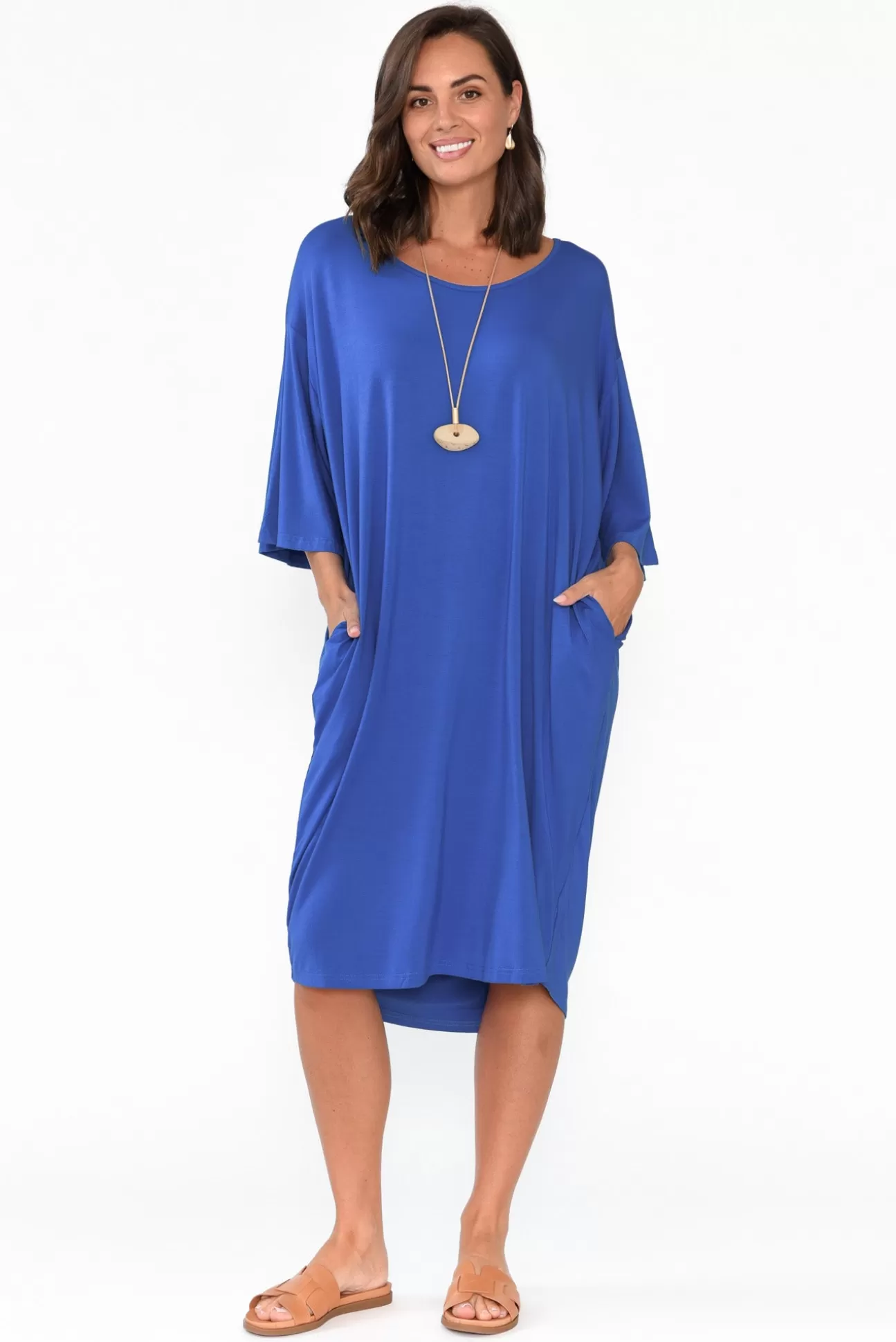 PQ Brea Cobalt Bamboo Dress Best