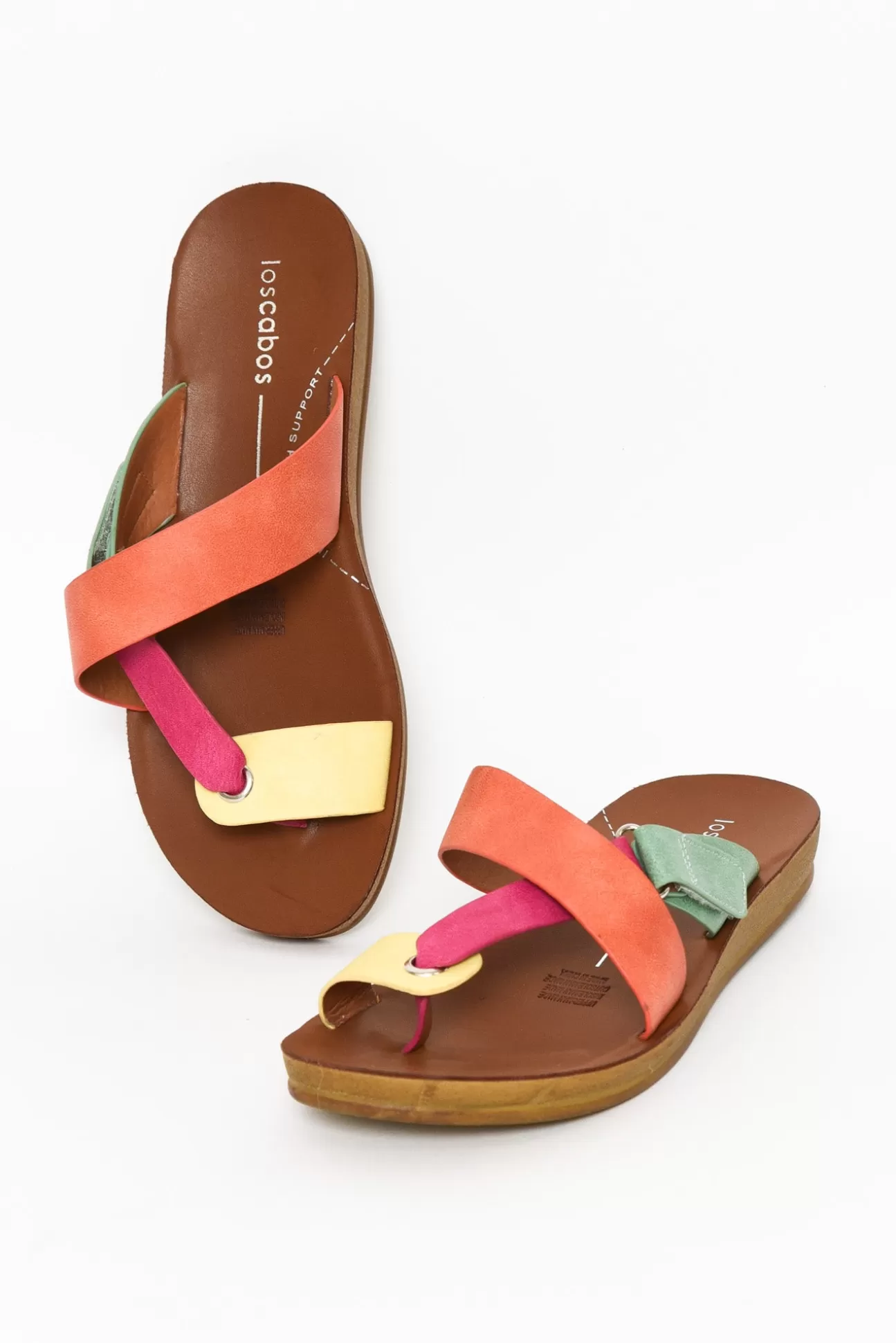 Los Cabos Bry Paradise Multi Strap Slide Flash Sale