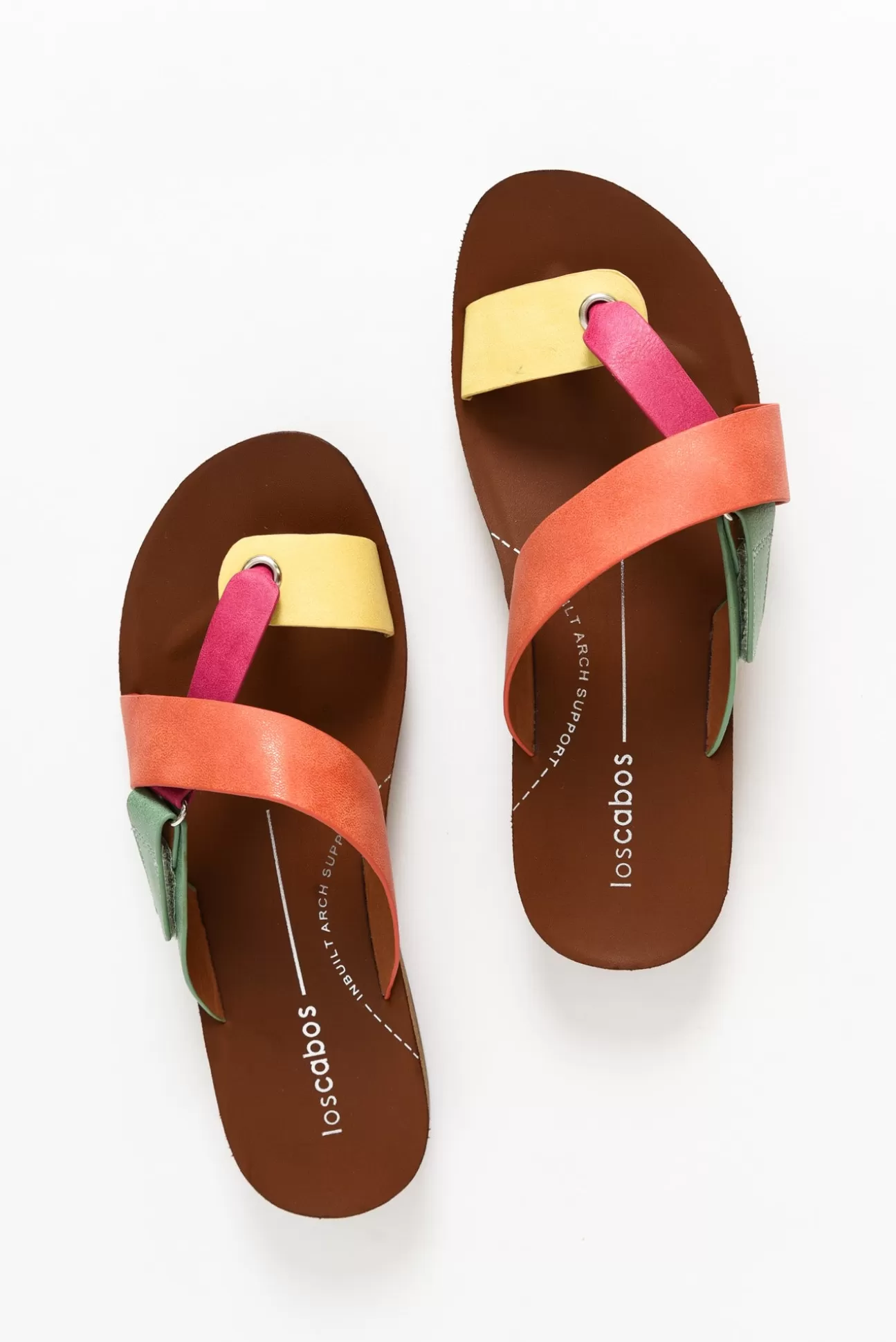 Los Cabos Bry Paradise Multi Strap Slide Flash Sale