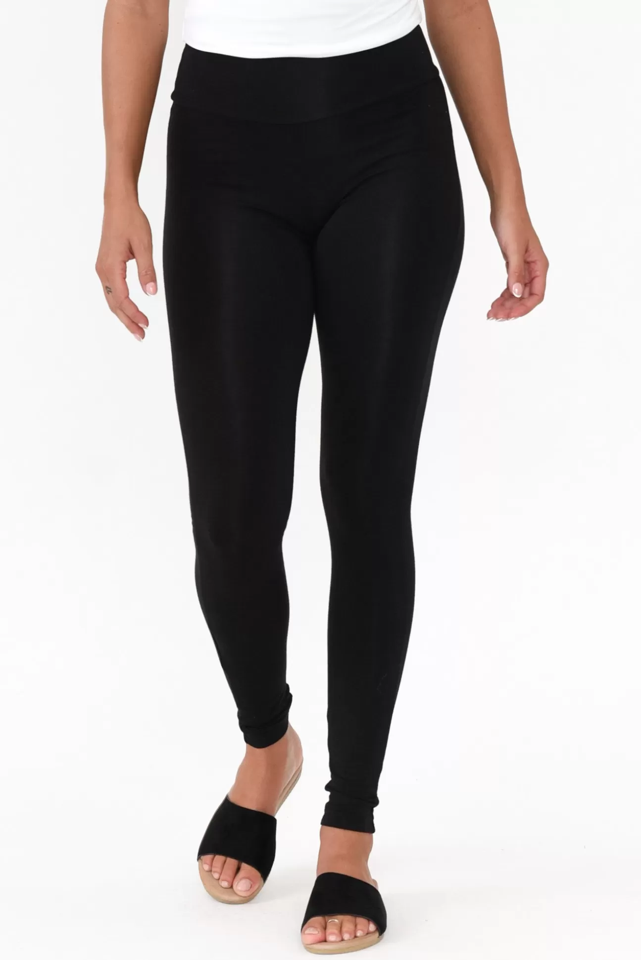 Bamboo Body Carly Black Bamboo Legging Clearance