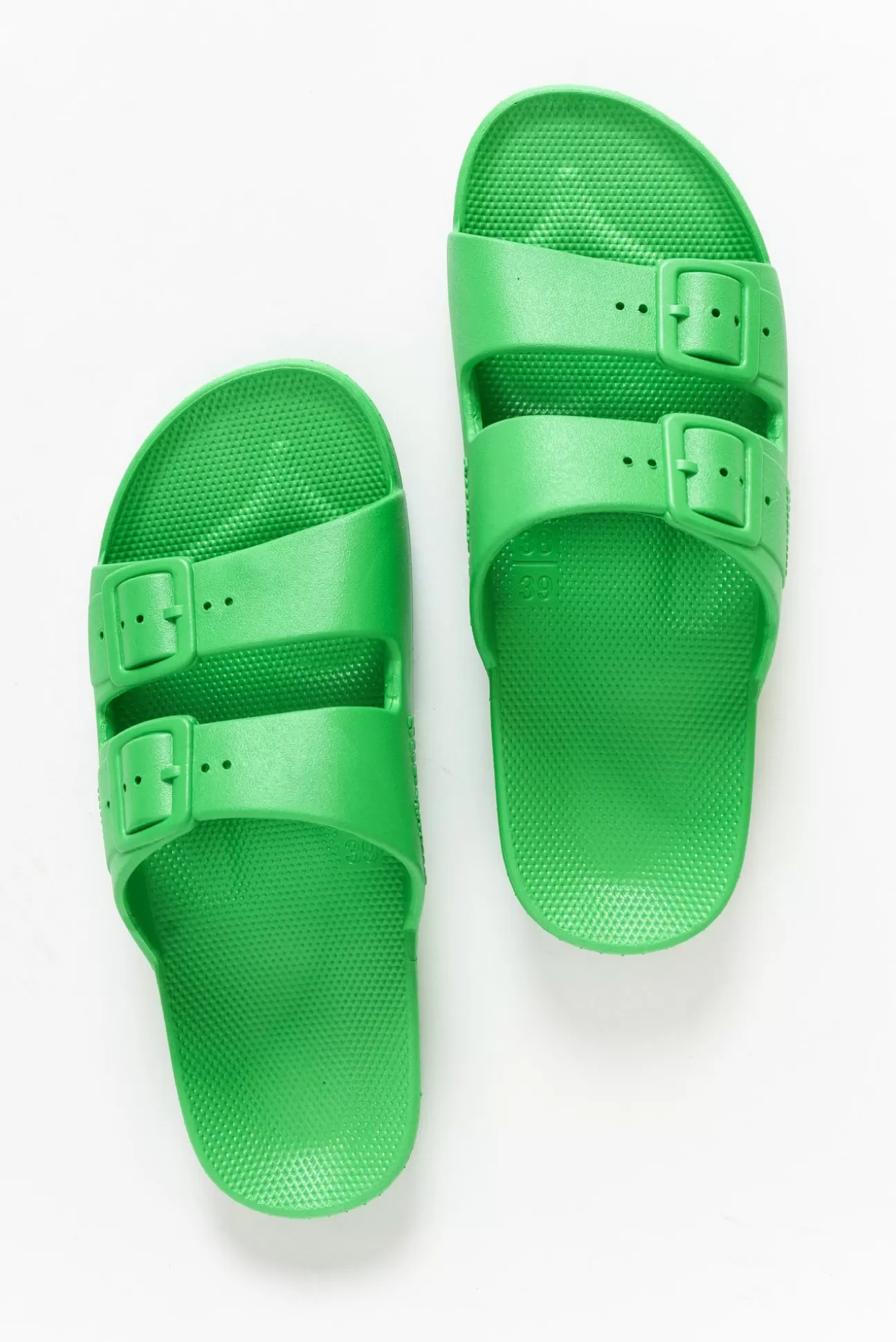 Freedom Moses Carter Green Vegan Slides Sale