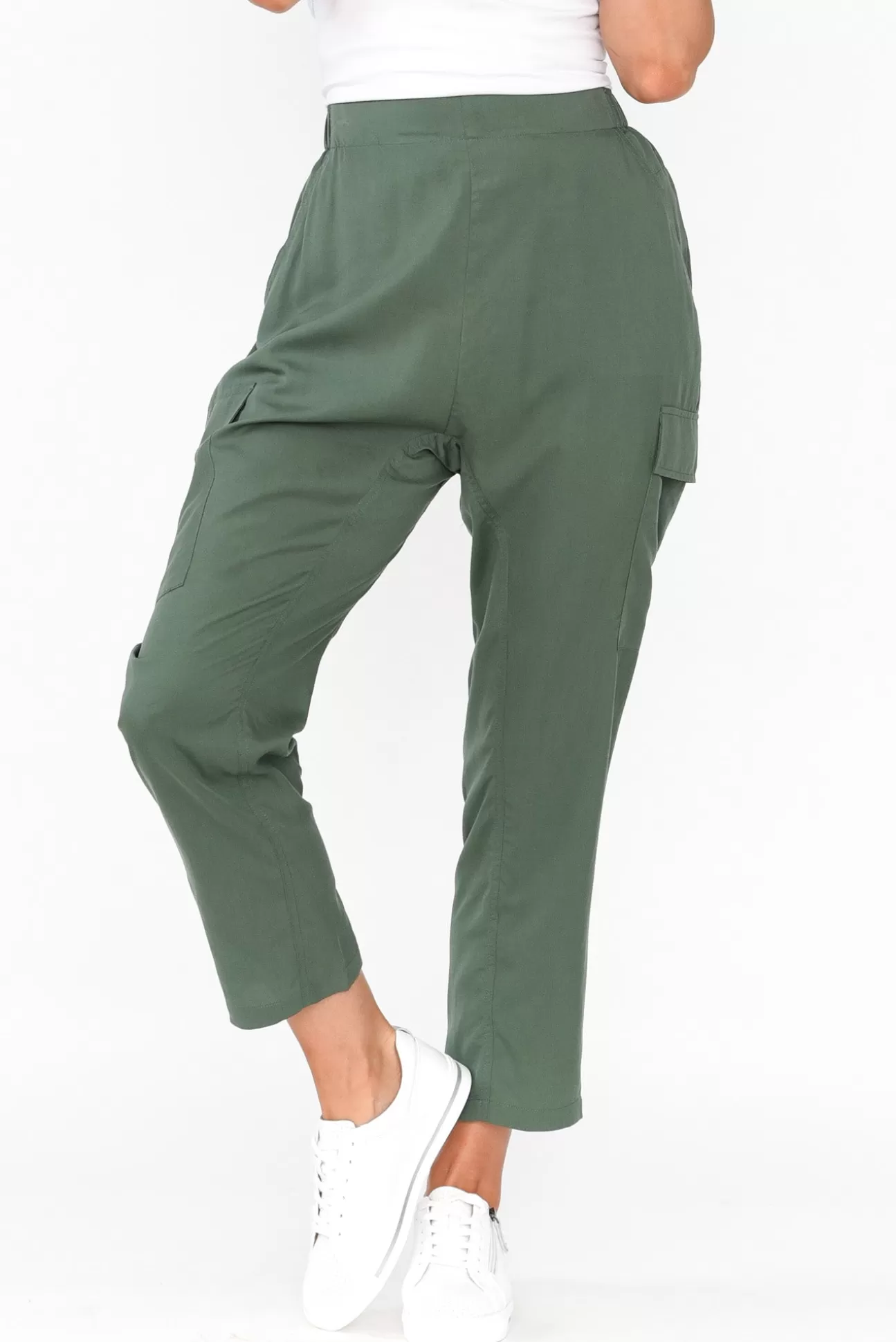 Tirelli Caylee Emerald Lyocell Cargo Pant Best