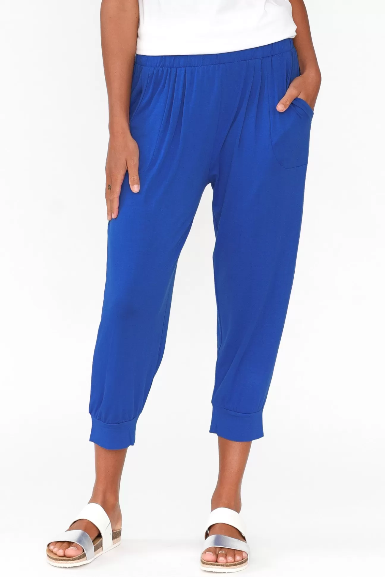 Betty Basics Cobalt Tokyo Slouch Pant Cheap