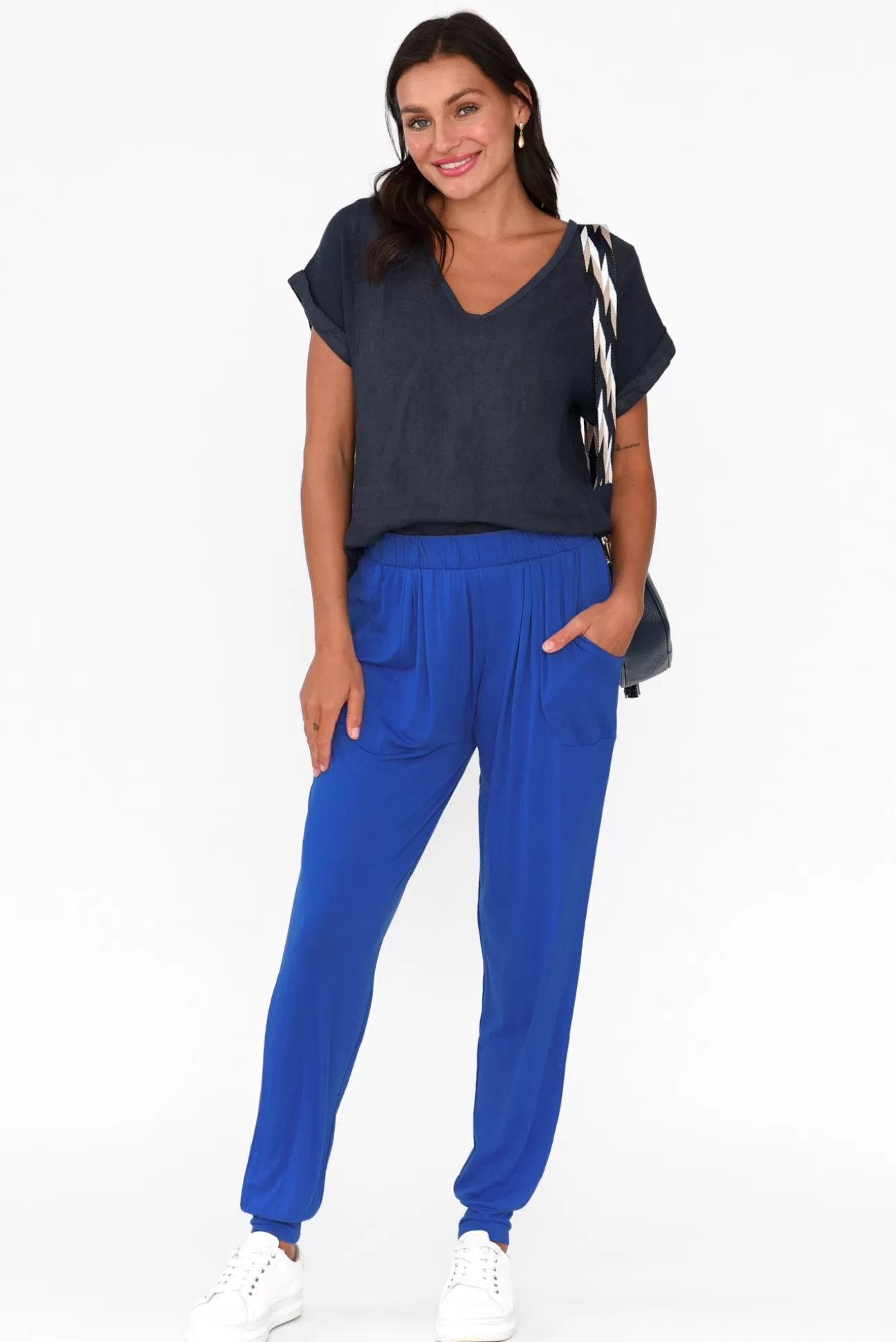 Betty Basics Cobalt Weekend Pant Discount