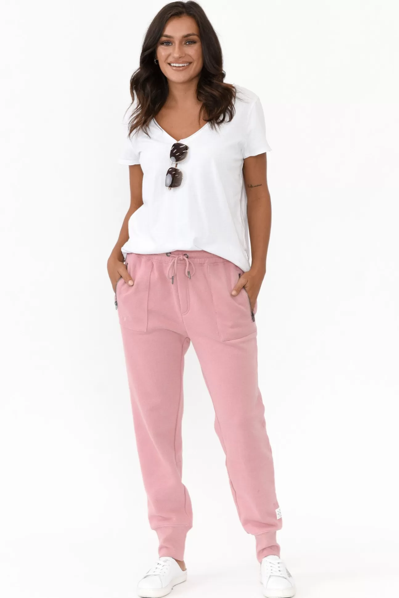 Elm Danni Blush Cotton Lounge Pant Cheap