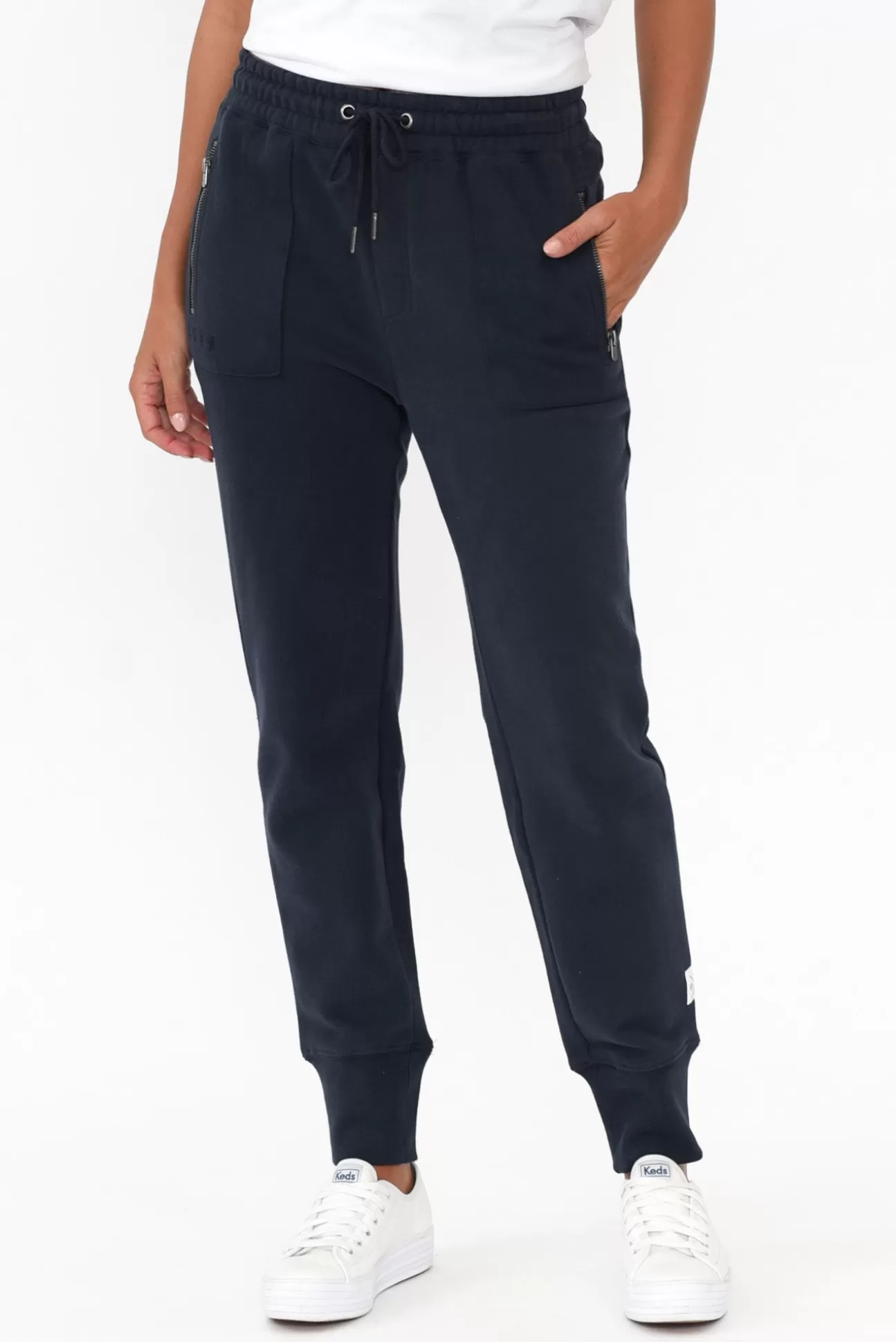 Elm Danni Navy Cotton Lounge Pant Hot