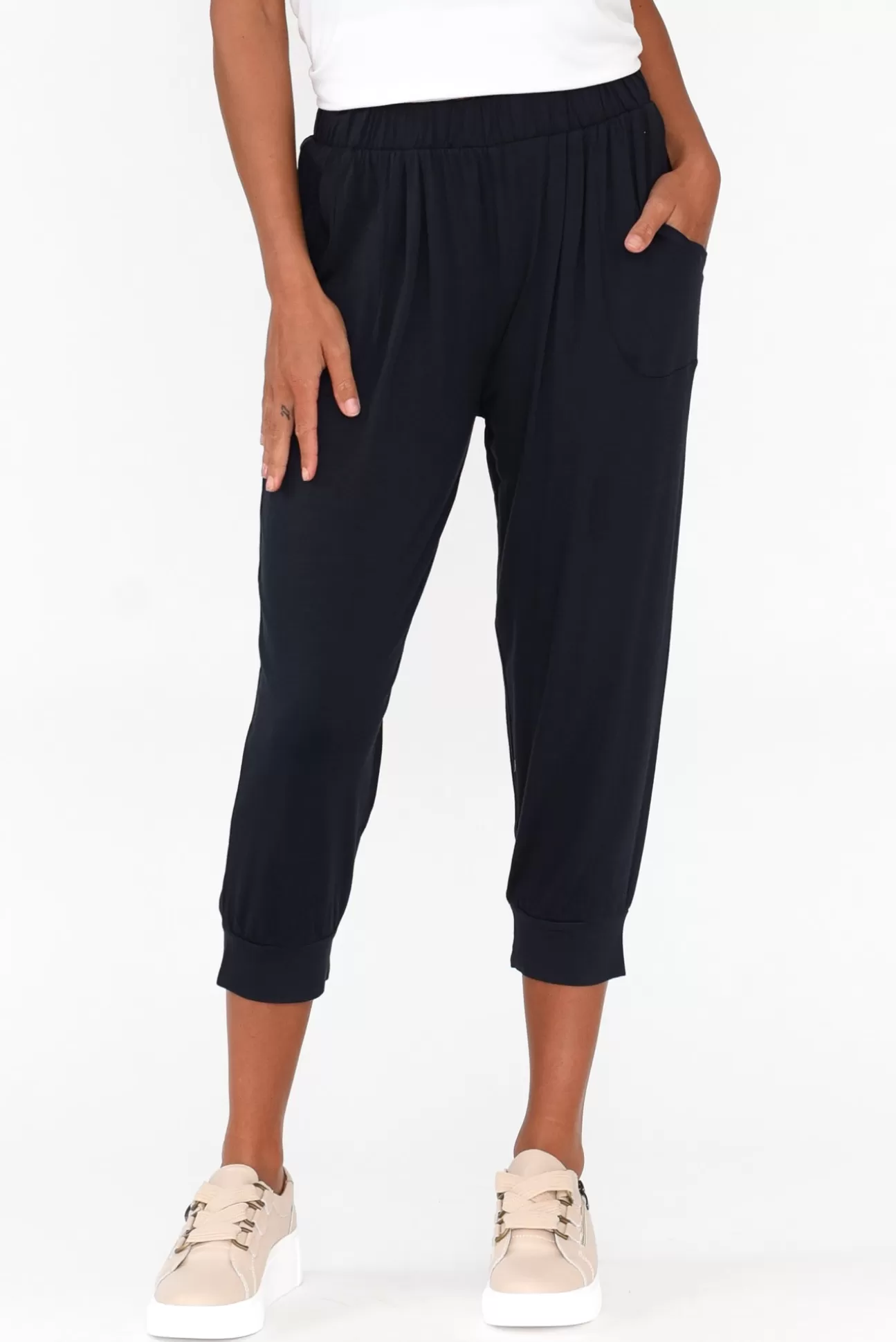 Betty Basics Deep Navy Tokyo Slouch Pant Store