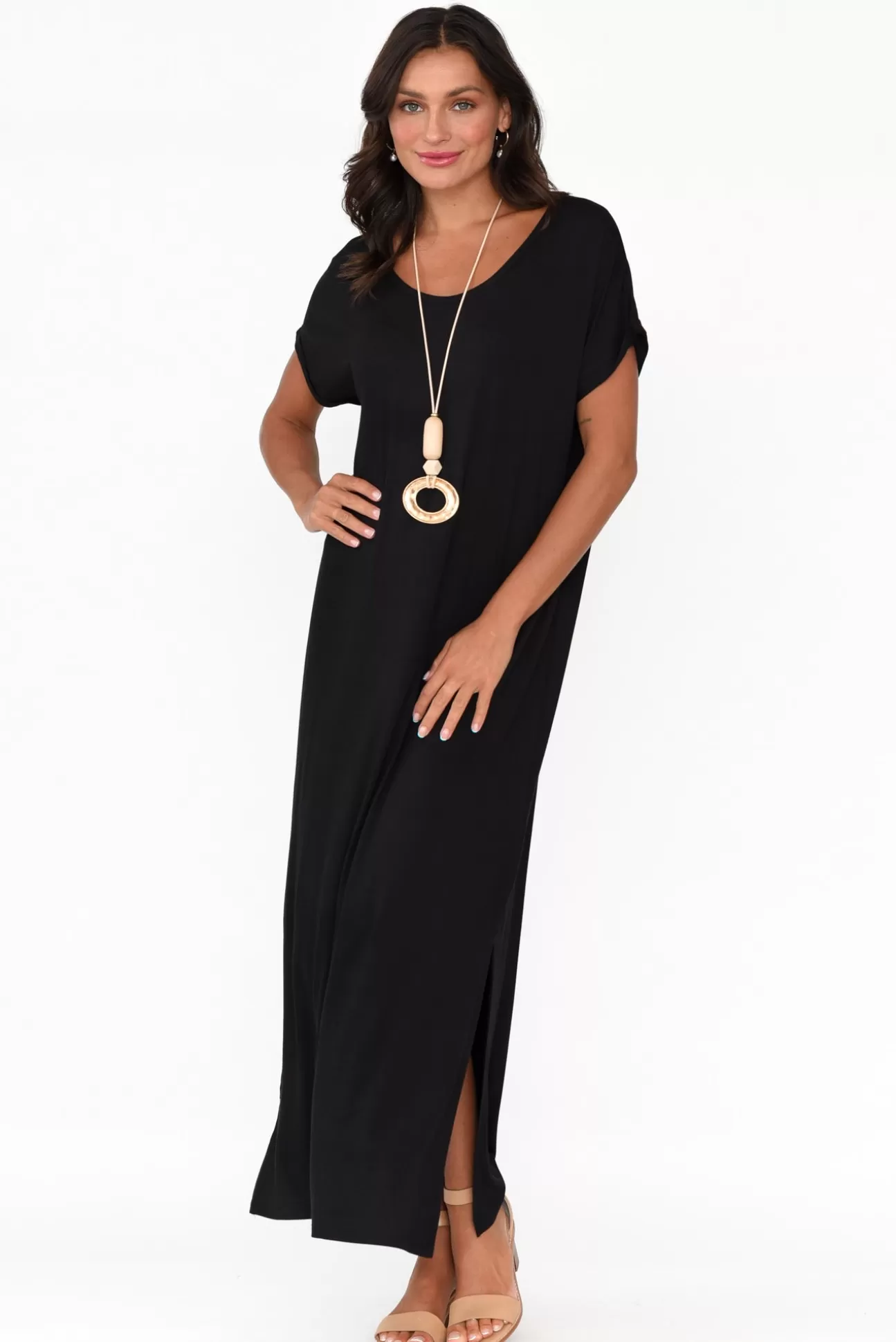 Bamboo Body Elsie Black Bamboo Dress Flash Sale