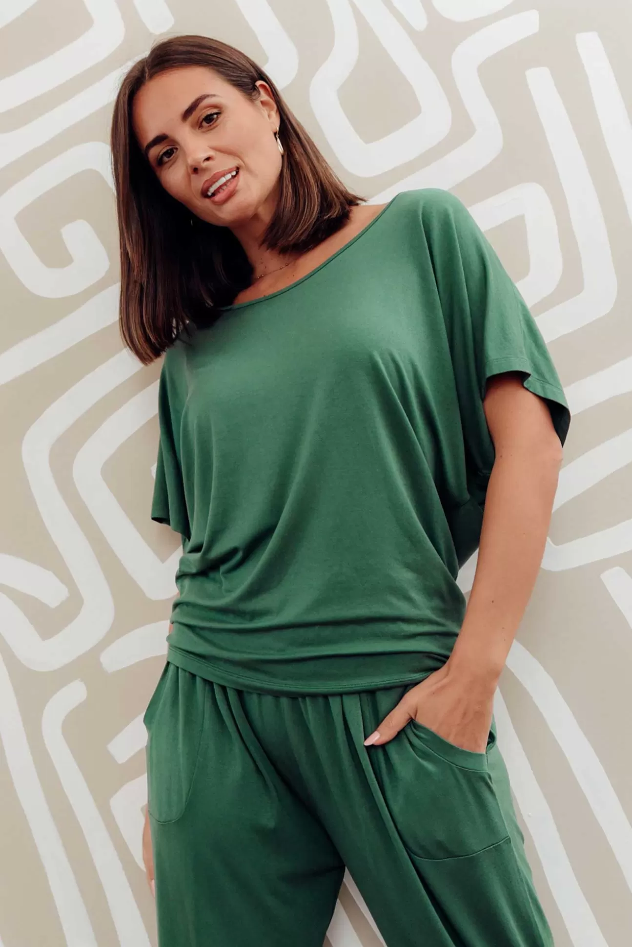 Betty Basics Emerald Maui Tee Clearance