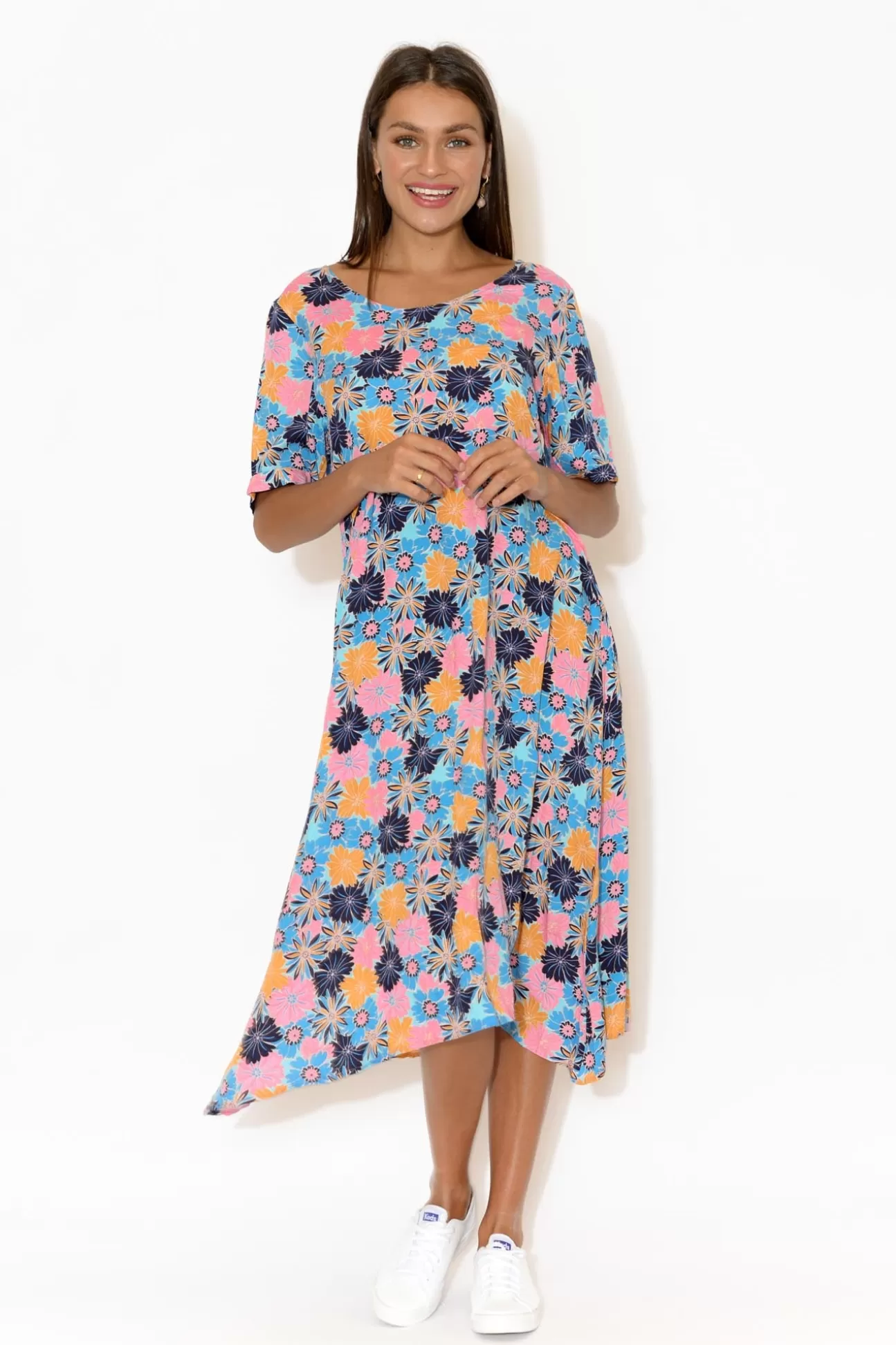 Slate the Label Geneva Navy Floral Dress Shop