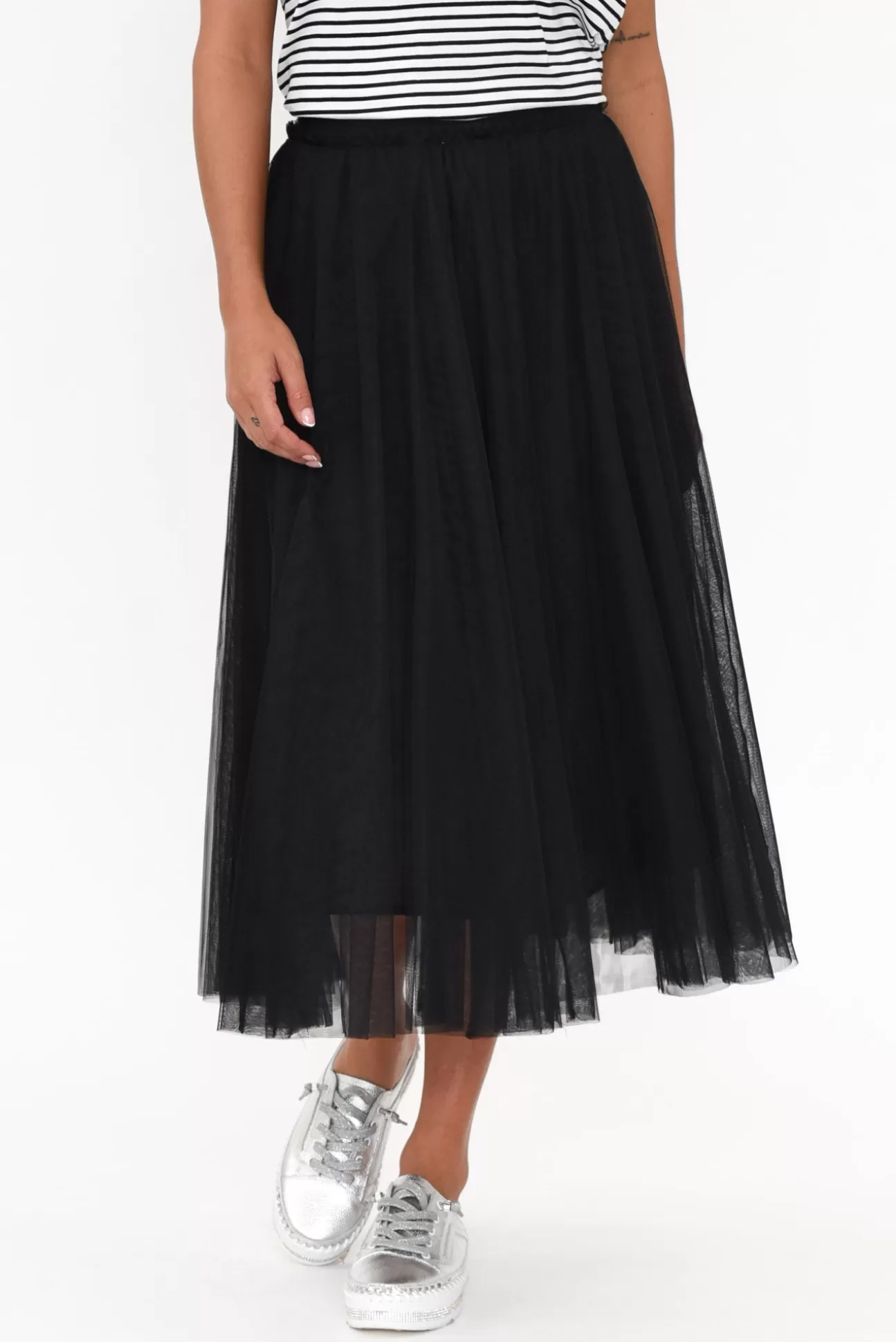 Silver Wishes Harrison Black Tulle Skirt Cheap