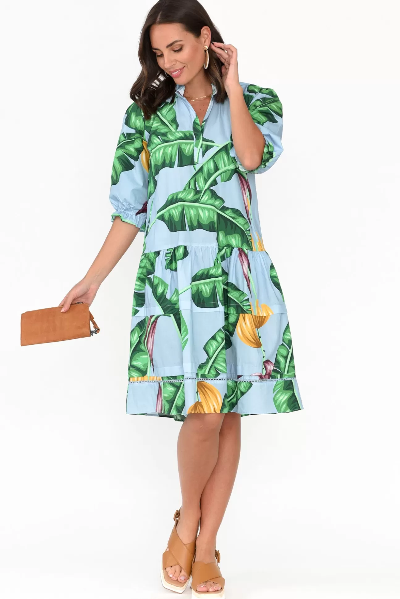 Maude Vivante Hayes Tropicana Cotton Poplin Dress Online