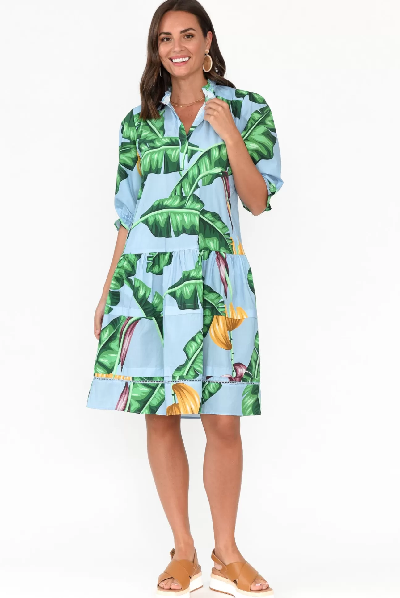 Maude Vivante Hayes Tropicana Cotton Poplin Dress Online