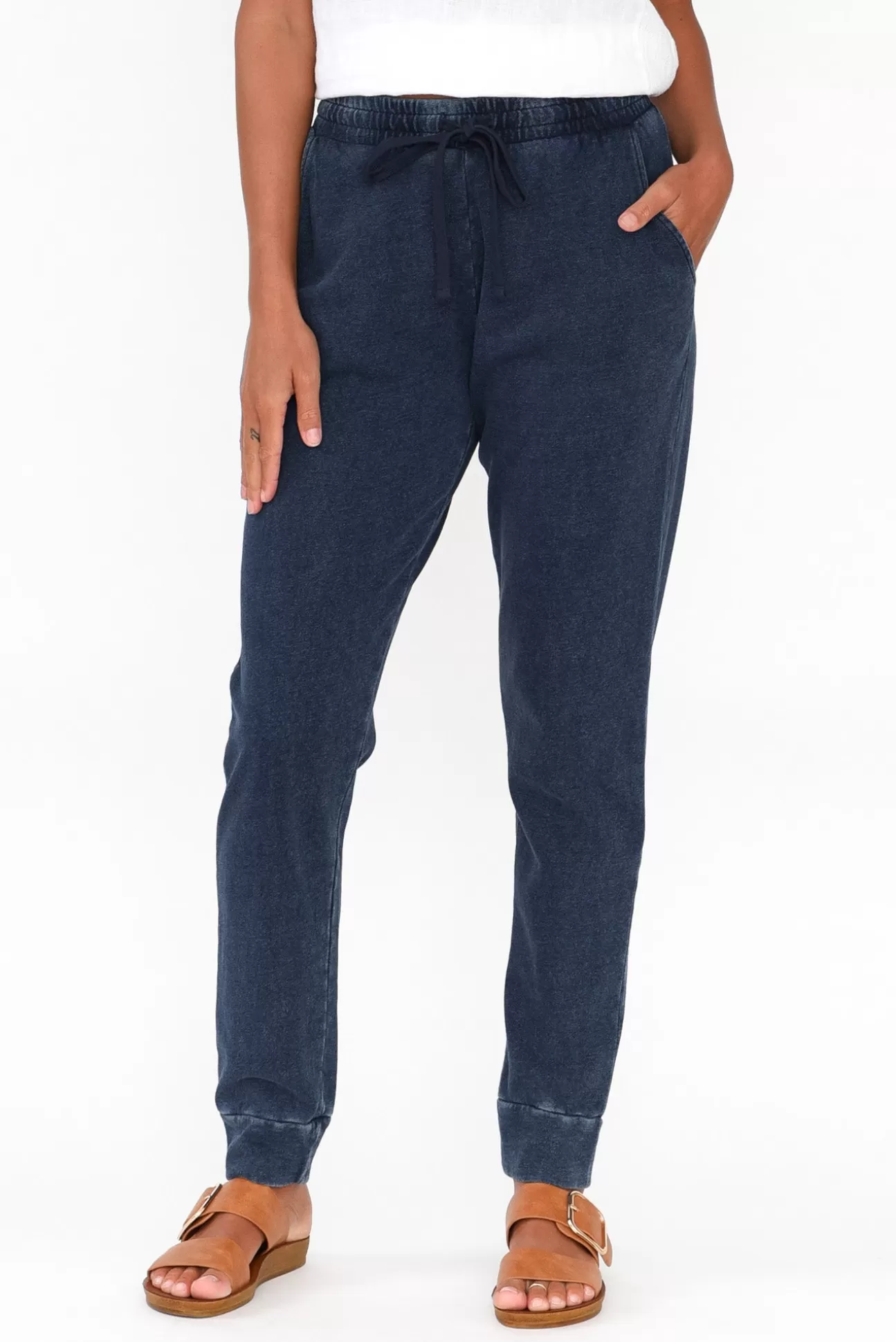 Betty Basics Heidi Indigo Cuffed Jogger Pant Online