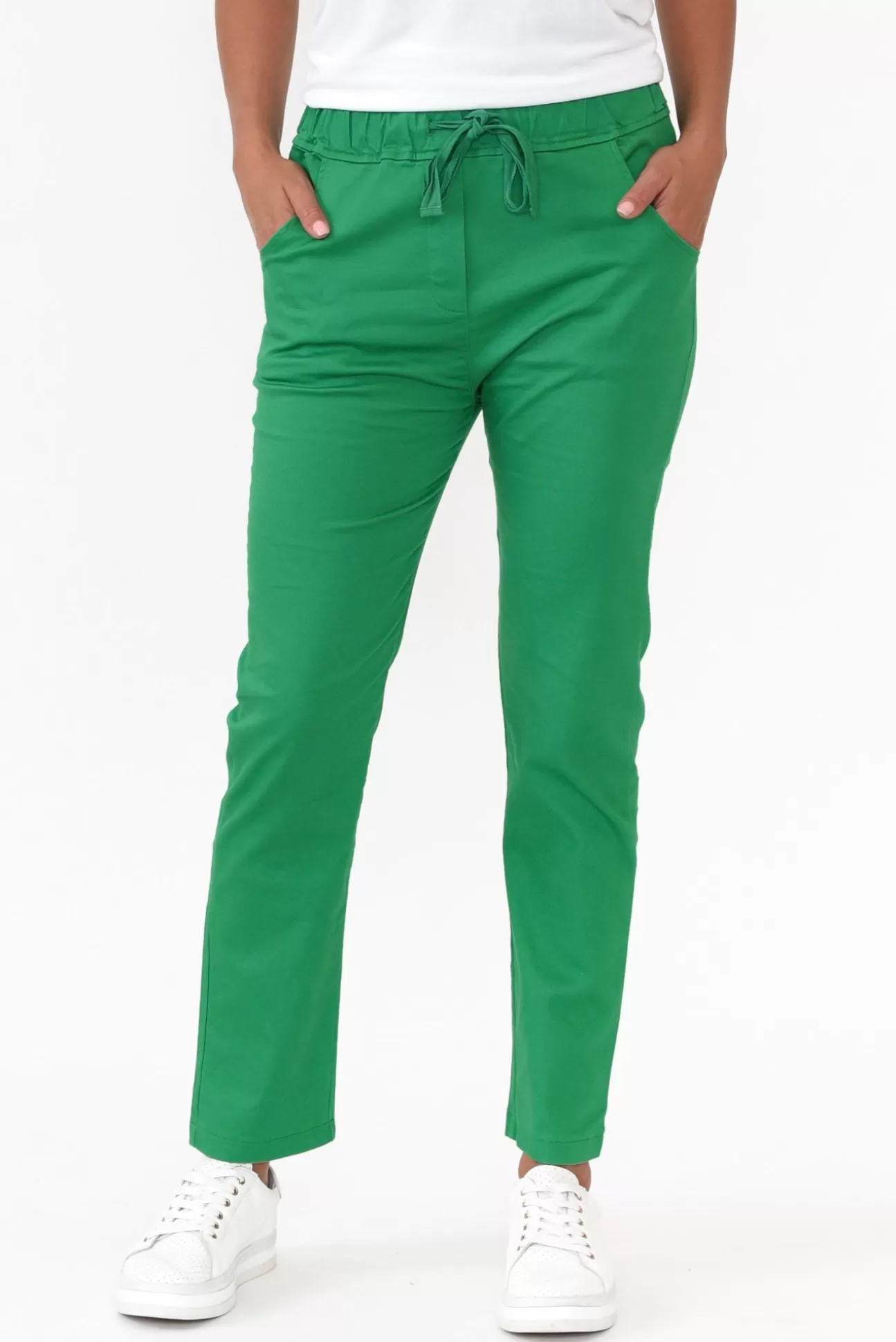 Cali and Co Hoffman Green Cotton Pant Shop