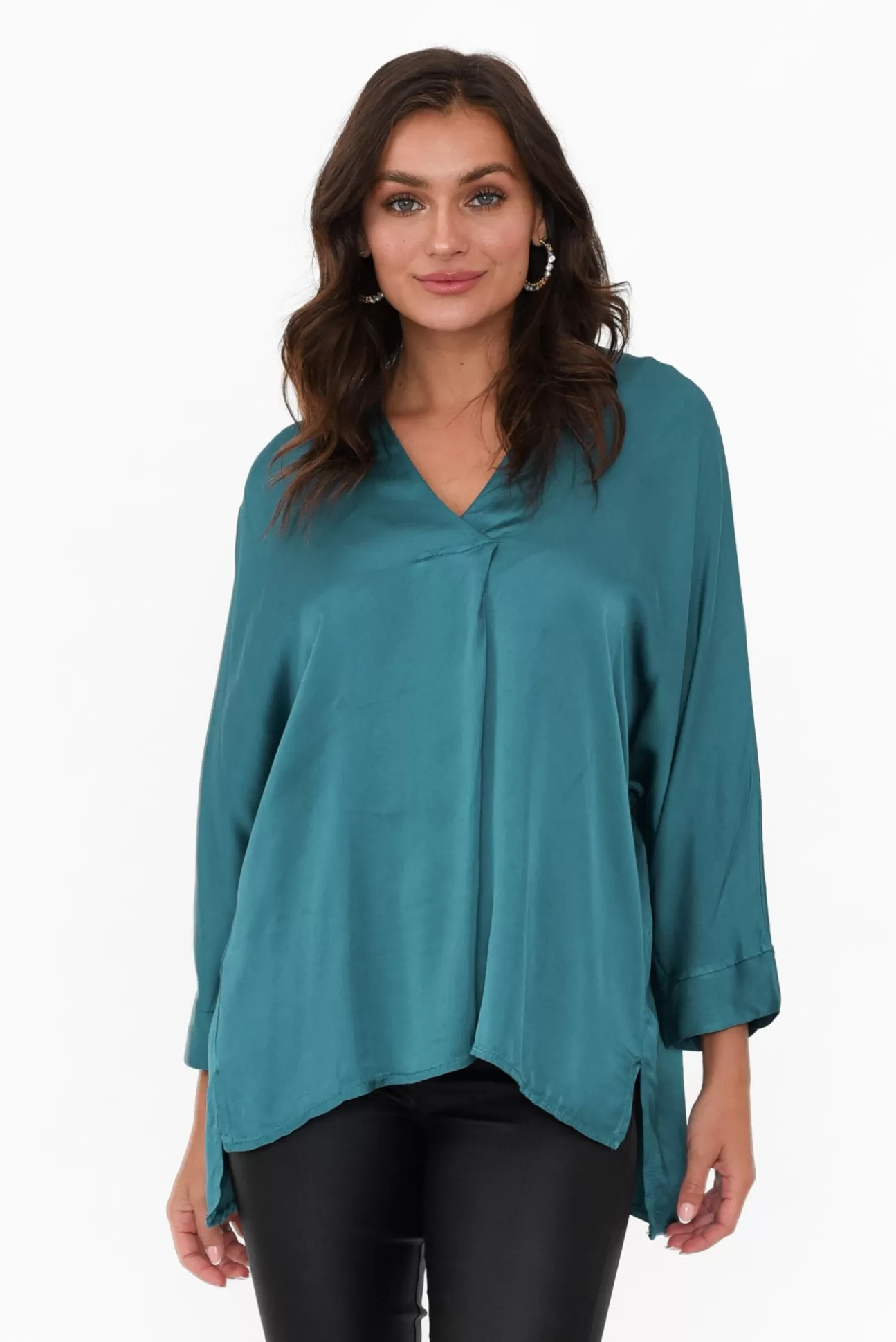 La Strada Jason Teal Gloss Top Best Sale