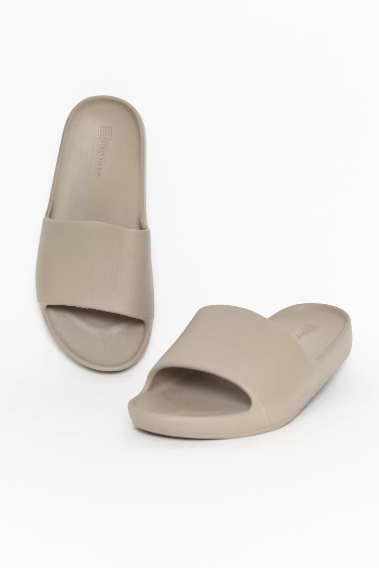 Bay Lane Jaylin Beige Slide Sale