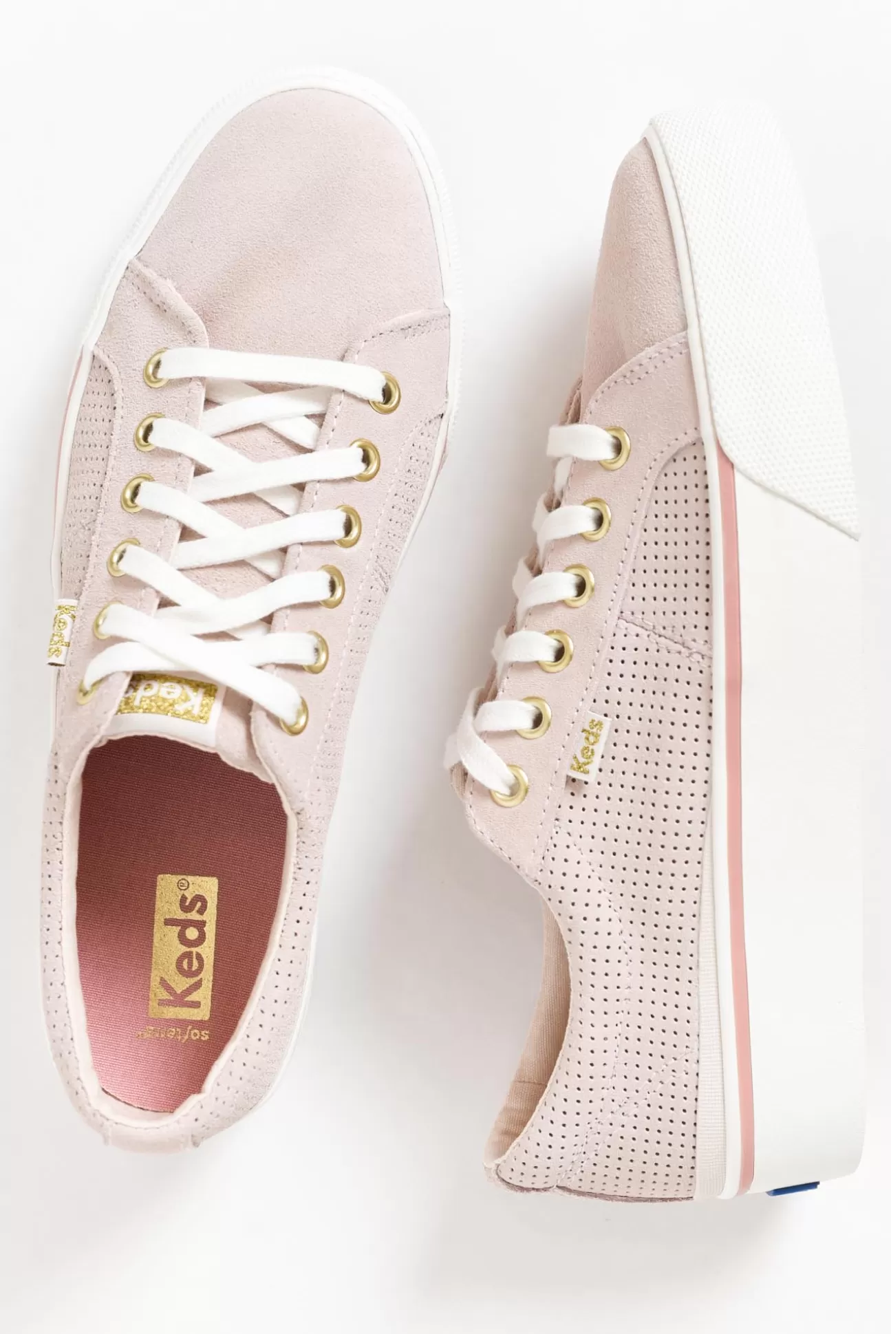 Keds Jump Kick Pink Suede Sneaker Hot