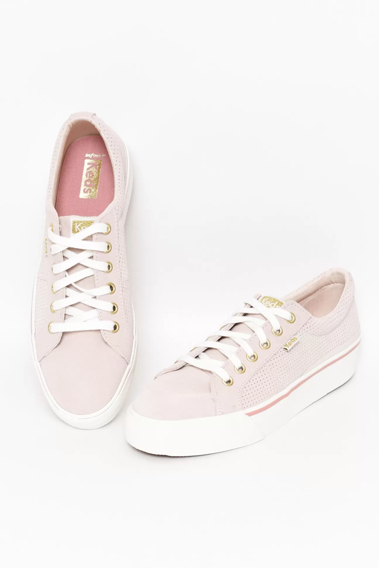 Keds Jump Kick Pink Suede Sneaker Hot