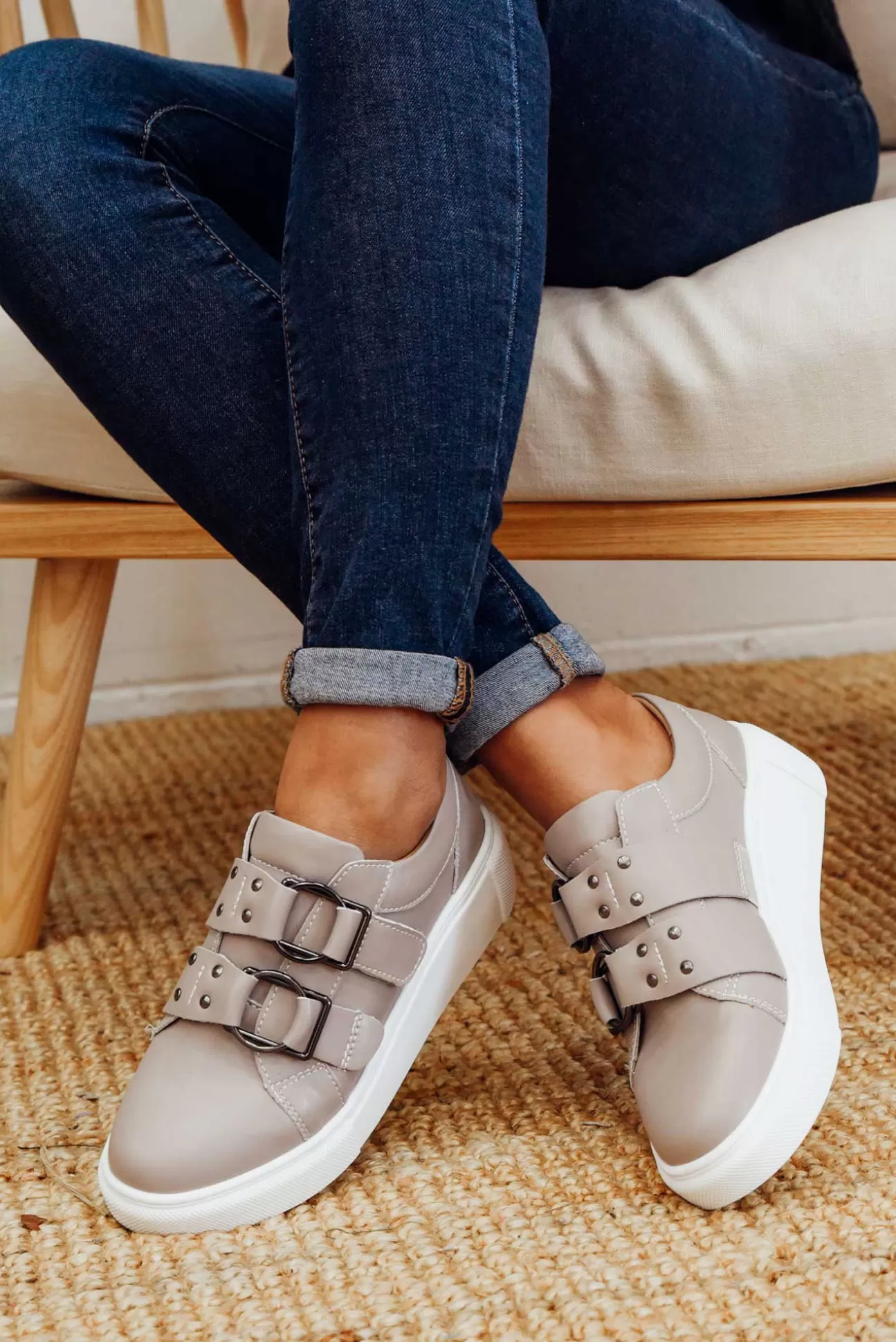 Bay Lane Lovett Stone Platform Sneaker Store