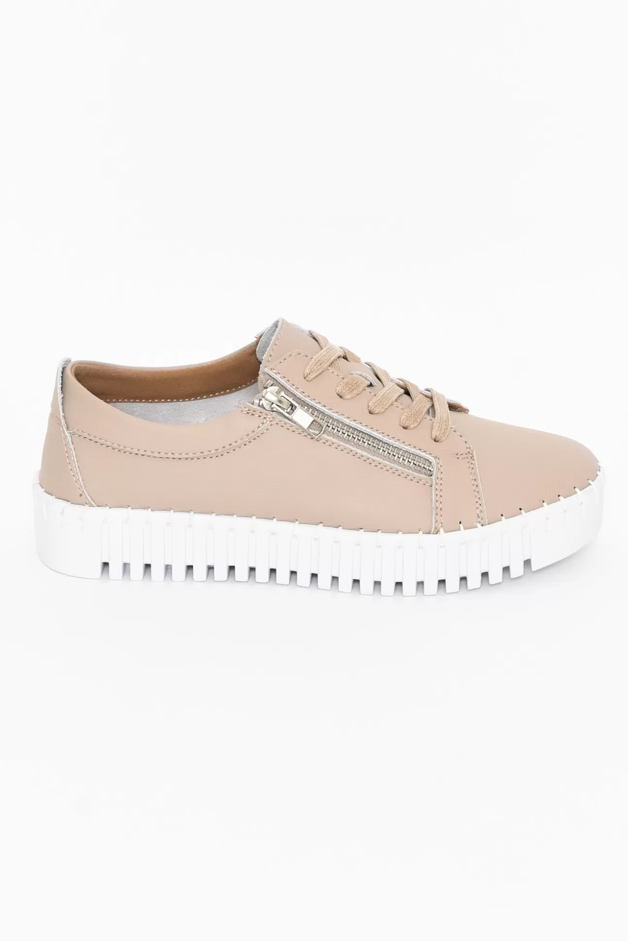 Bay Lane Medusa Nude Platform Sneaker Fashion