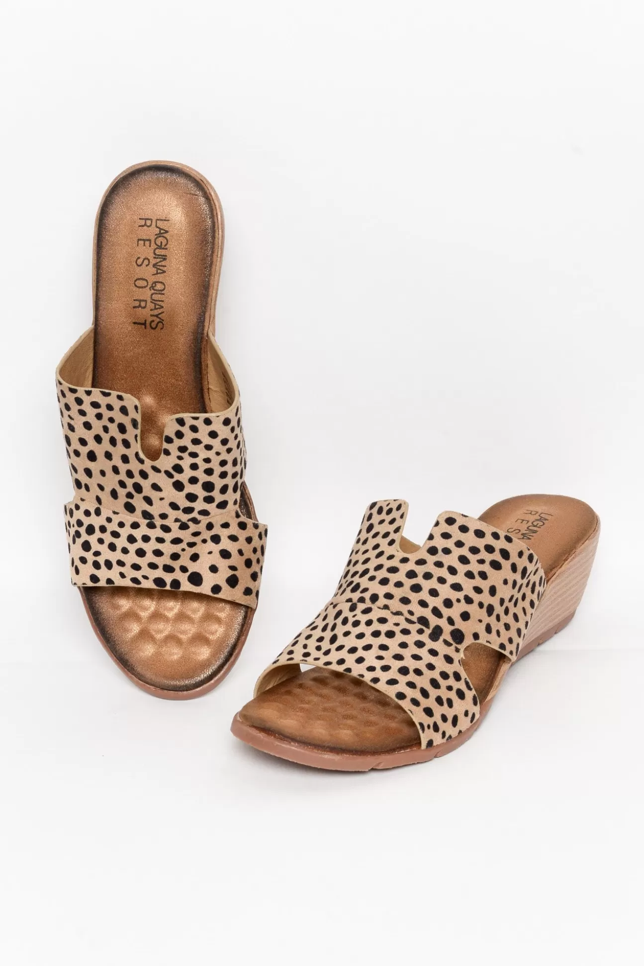 Laguna Quays Naomi Cheetah Cut Out Wedge Flash Sale