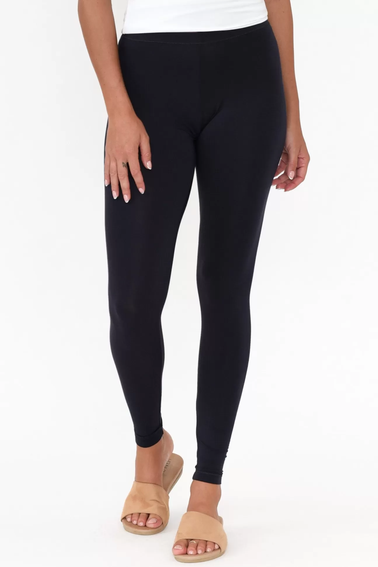 Tani Navy Micro Modal Stretch Legging Best Sale