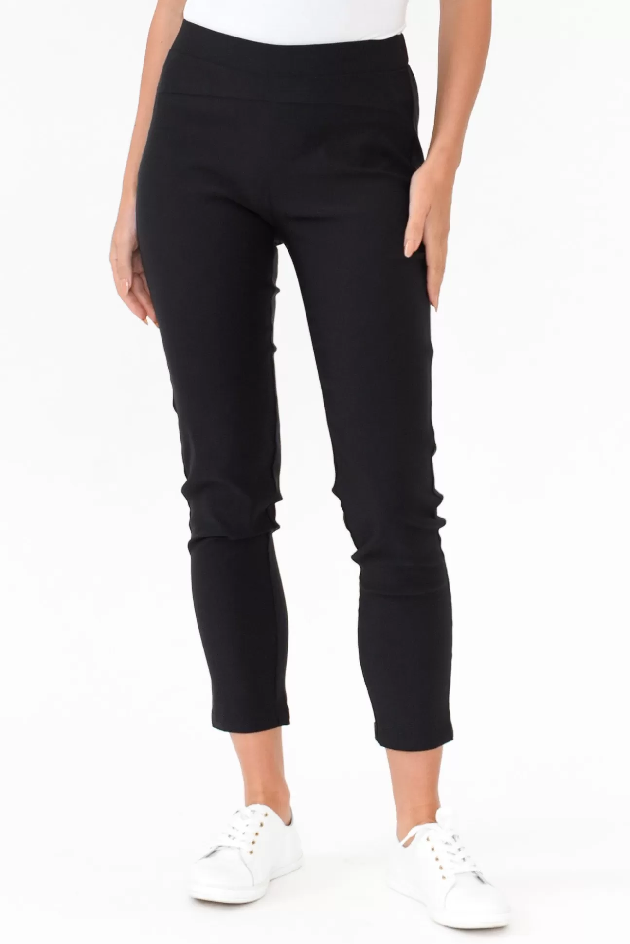 Tirelli Olympia Black Straight 7/8 Pant Flash Sale