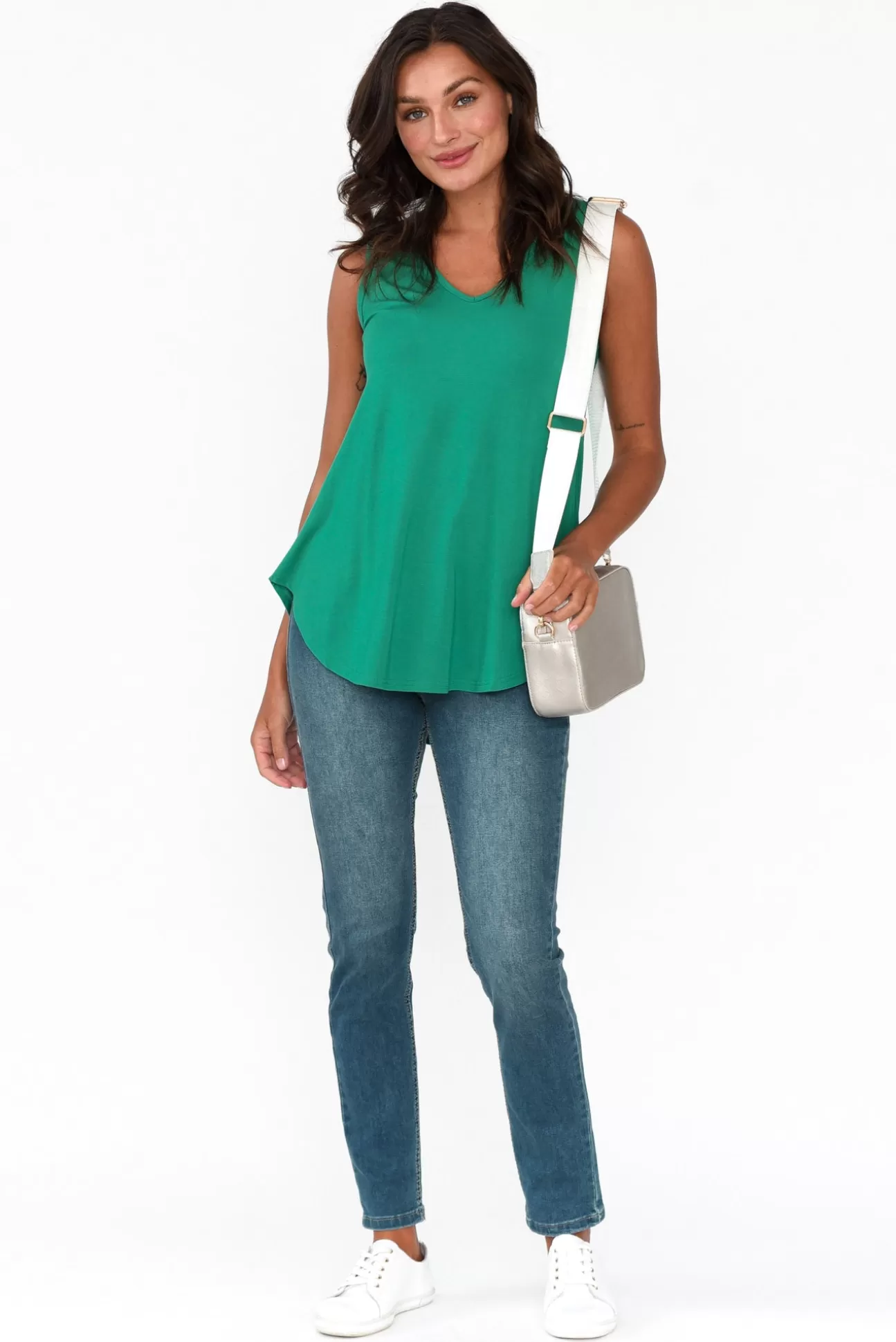 Lou Lou Rihanna Emerald Bamboo Tank Store