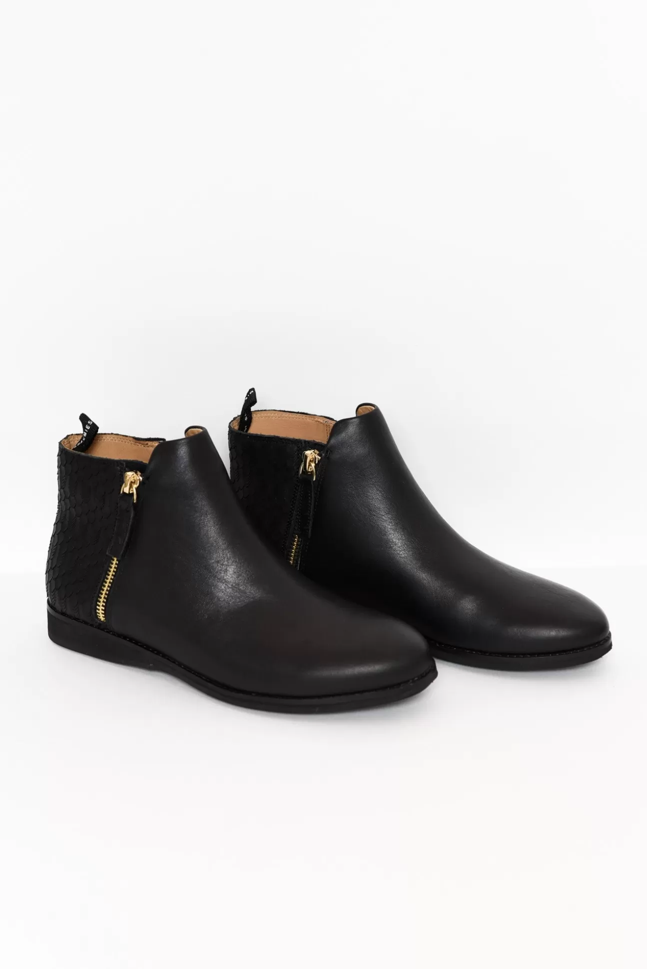 Rollie Nation Sidezip Black Leather Ankle Boot Online