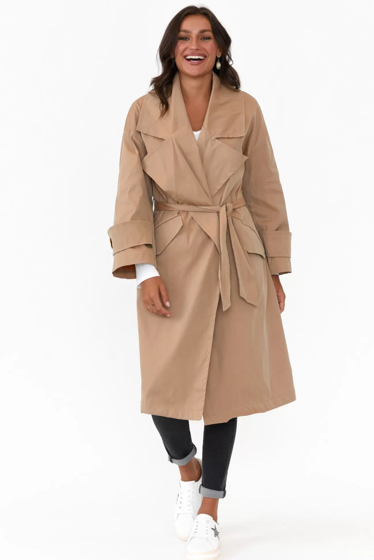 Fate Becker Spy Of Love Beige Trench Coat Shop