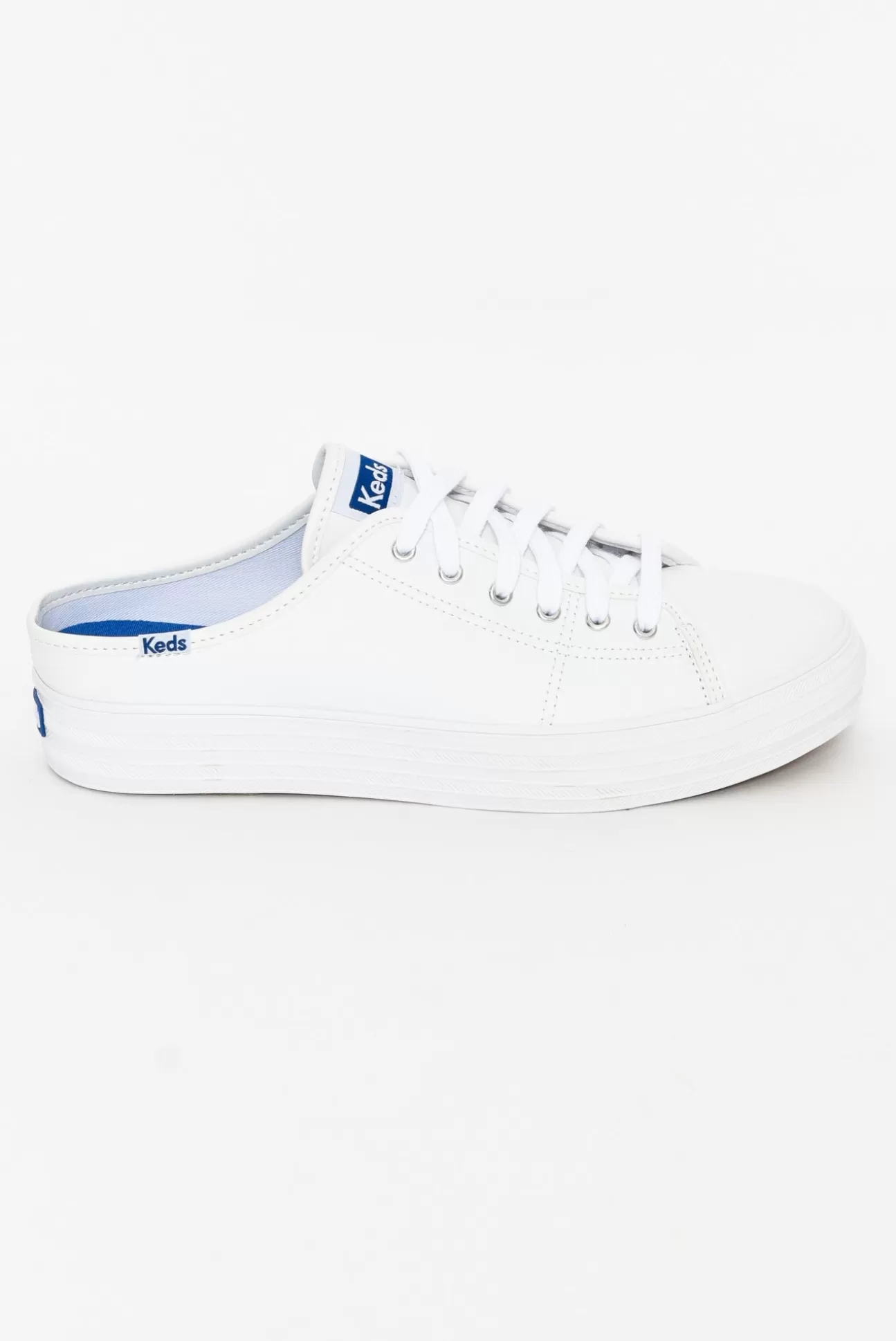 Keds Triple Kick White Leather Mule Sneaker Best