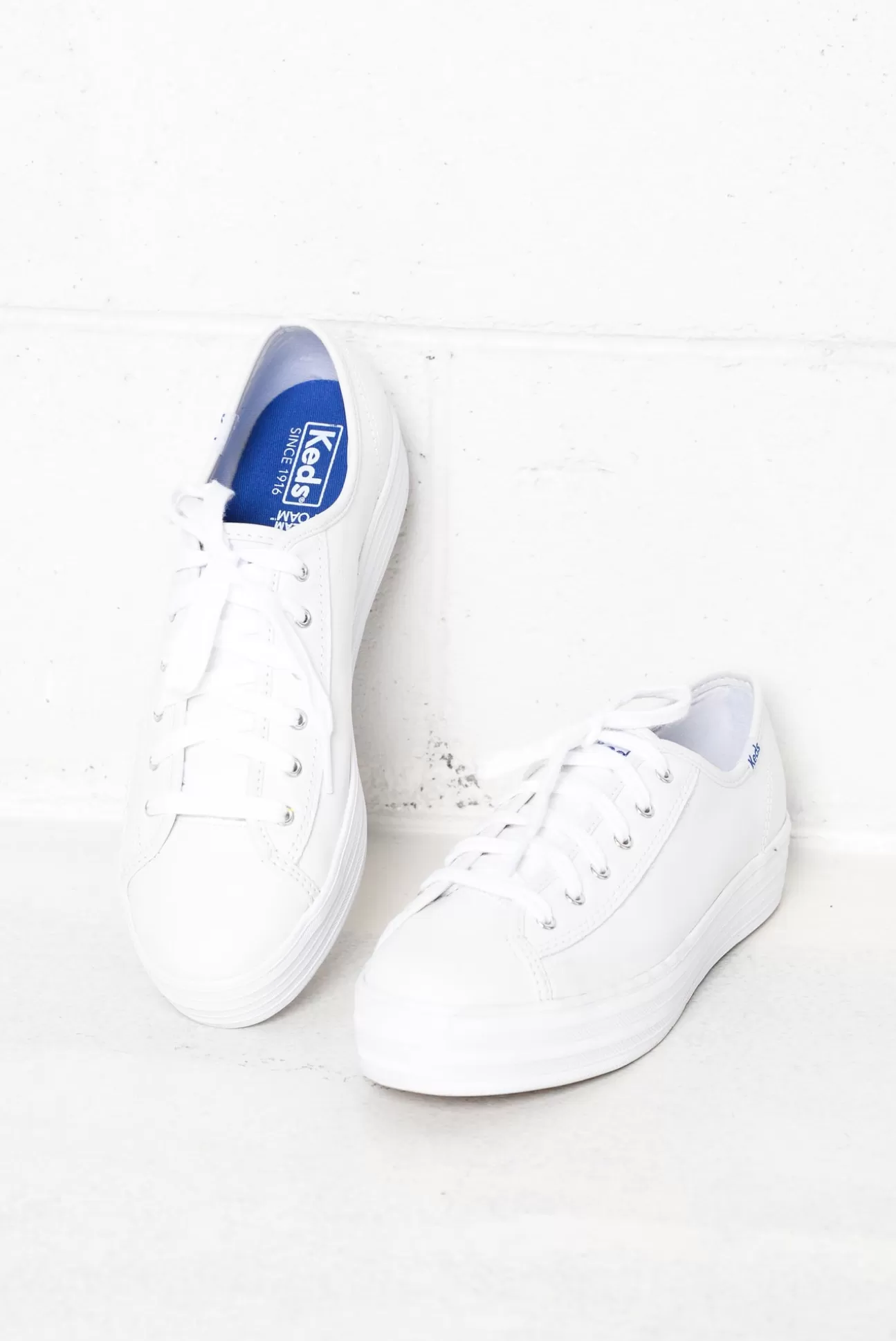 Keds Triple Kick White Leather Sneaker Store