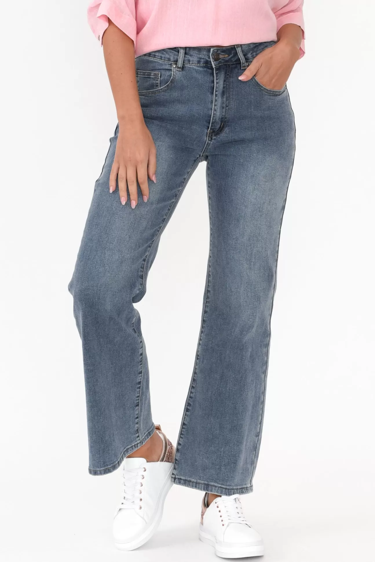 Threadz Vicki Blue Denim Jean Hot